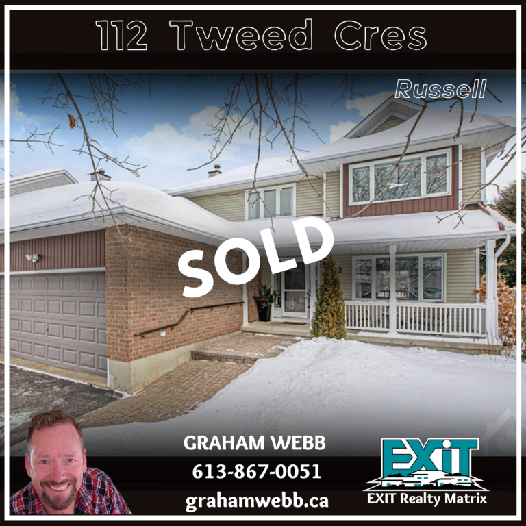 112 Tweed Cres Russell SOLD