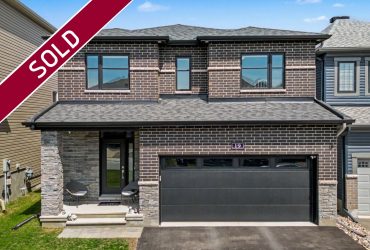 SOLD! 19 Fossa Terrace Nepean ON K2J 6W4