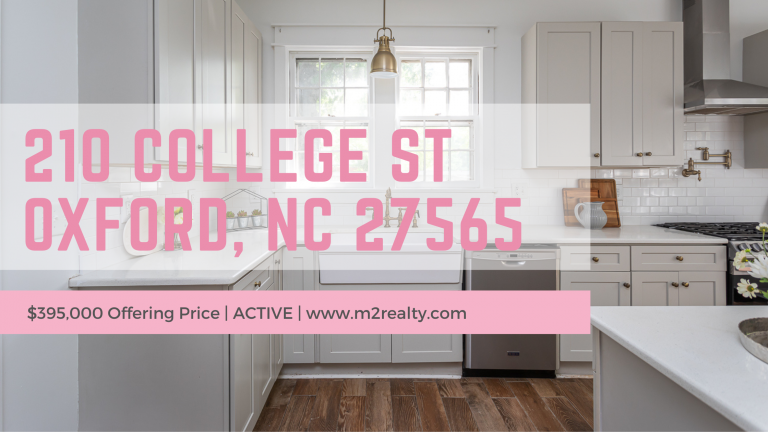 210 College Street | Oxford, NC | Homes for sale near me