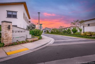 Luxury townhomes in Doral