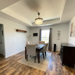 Tray ceilings in most rooms