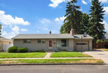 Fantastic Shadle Mid-Century Rancher with Beautiful Views | 5615 N Moore St, Spokane, WA 99205