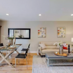 704 Conrado Ter Unit 6 Sunnyvale CA 94085 - Living and Dining Room