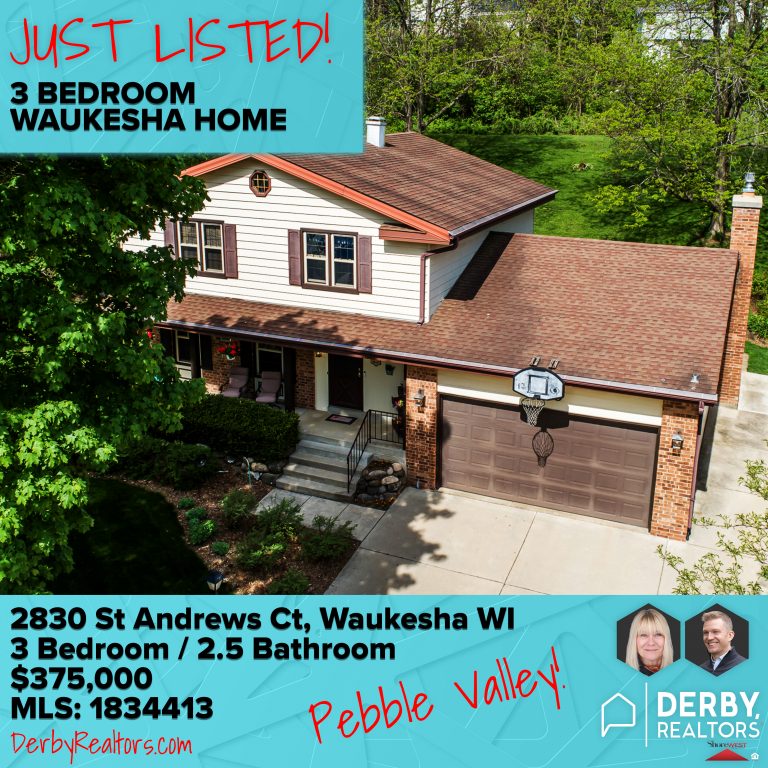 Derby Realtors Waukesha Just Listed Home For Sale