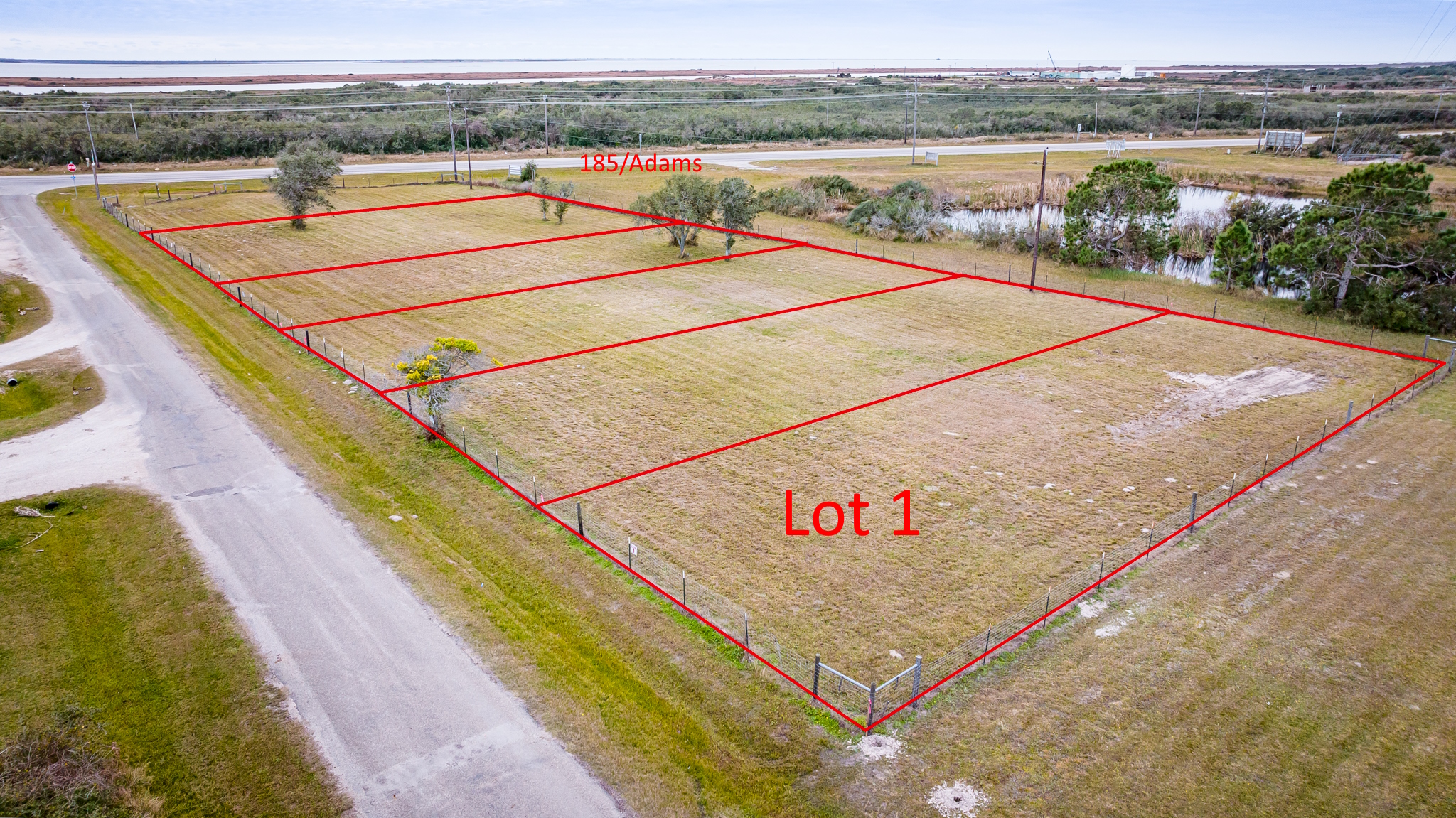 Cemetery Road Port O_Conner-5 Lot 1 Labeled