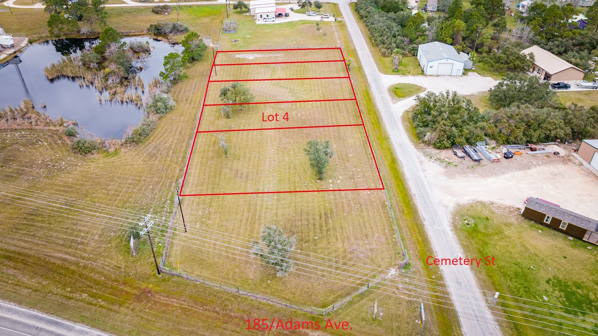 Cemetery Road Port O'Conner-4 Lot 4