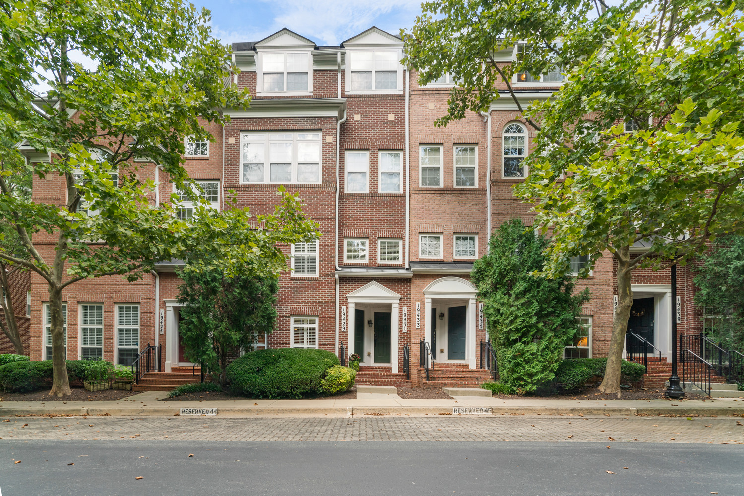 View of the home from the street