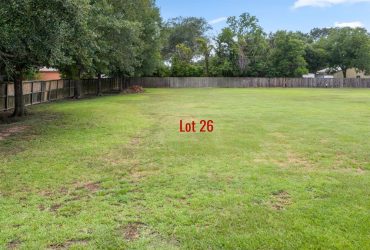 Land for Sale: Build Your Dream Home in Old Katy!  1401 Airline Dr.