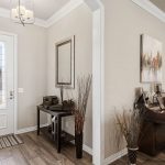 Stepping through the front door, an entry foyer brings you to the living room - 4923 Lantana Drive