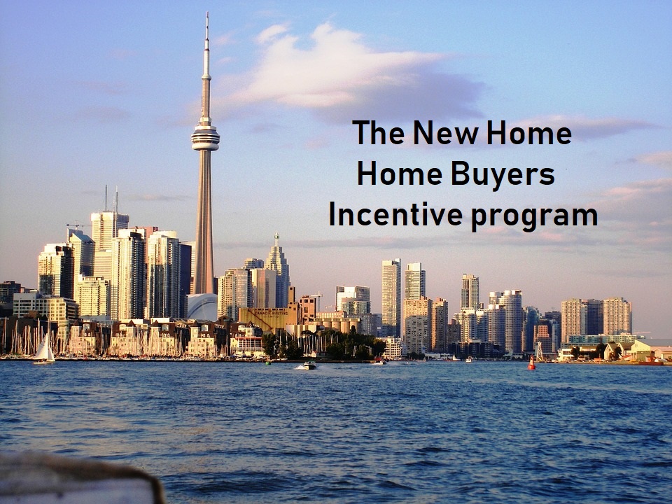 Home buyers incentive program