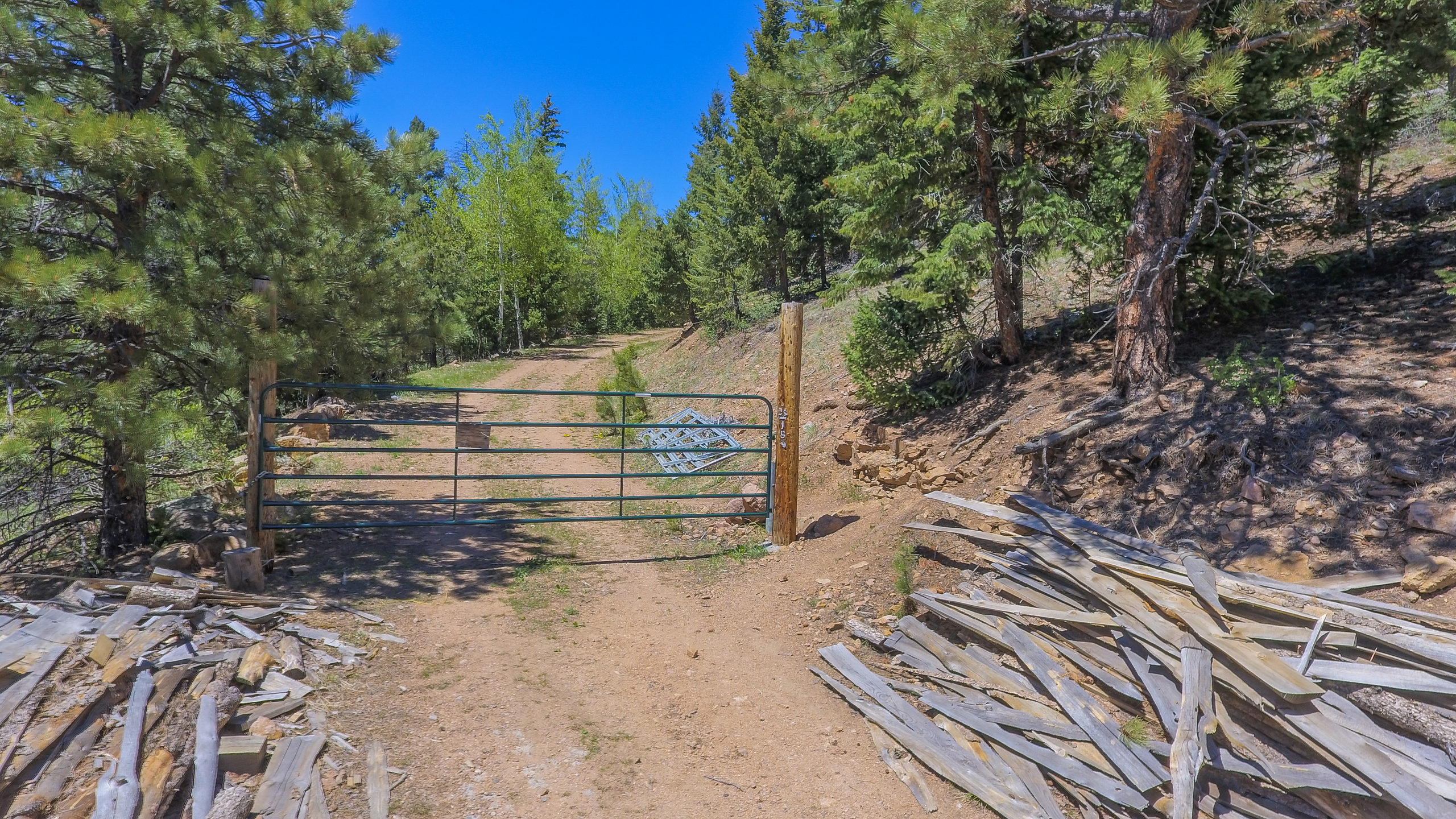 Evergreen Land for Sale, mountain top home sites, community water