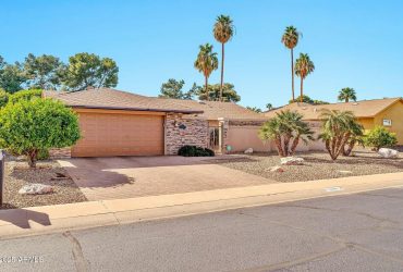 Golf Course Home For Sale, 19222 N Palo Verde Dr Sun City, AZ 85373