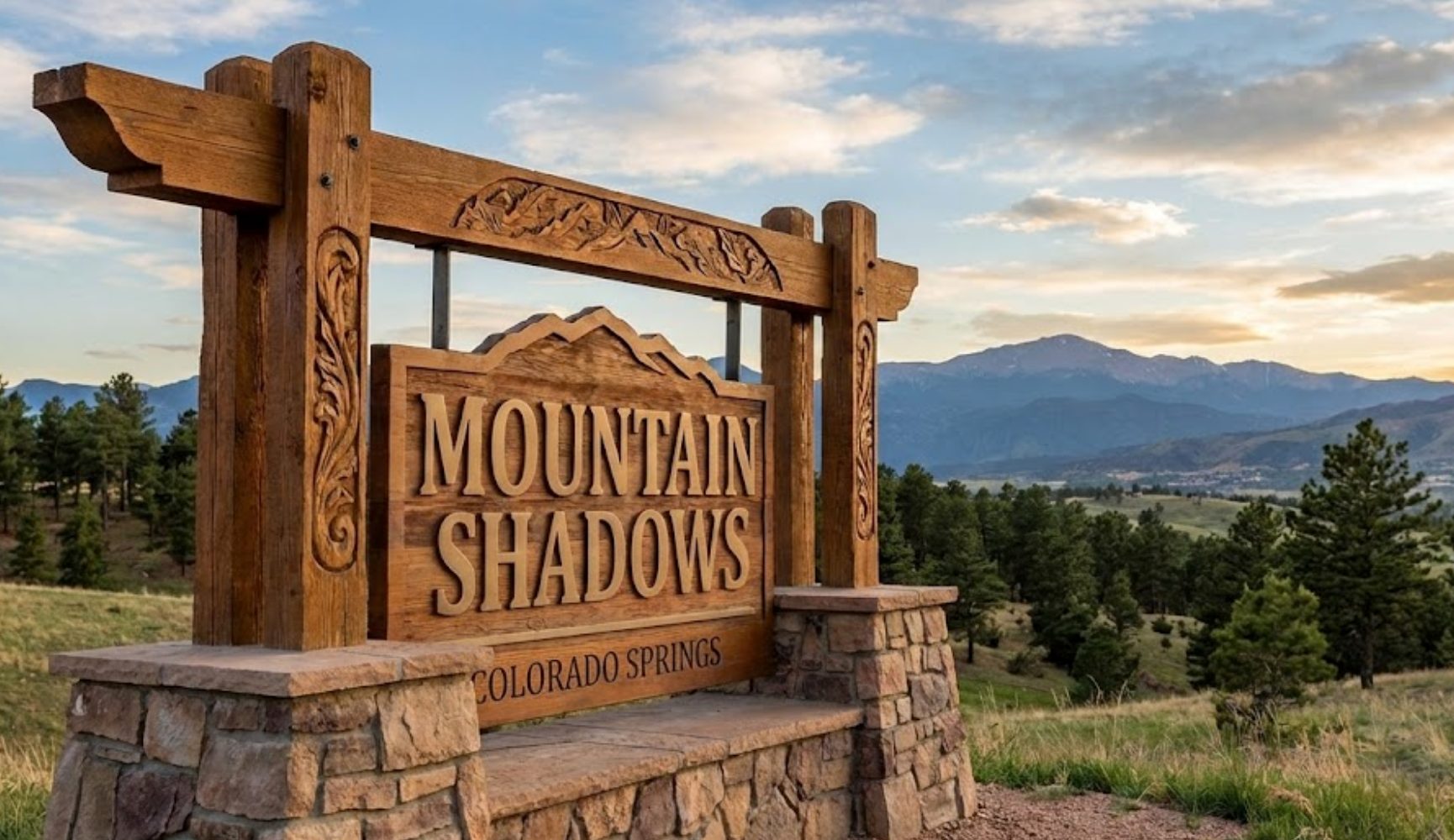 mountain shadows sign