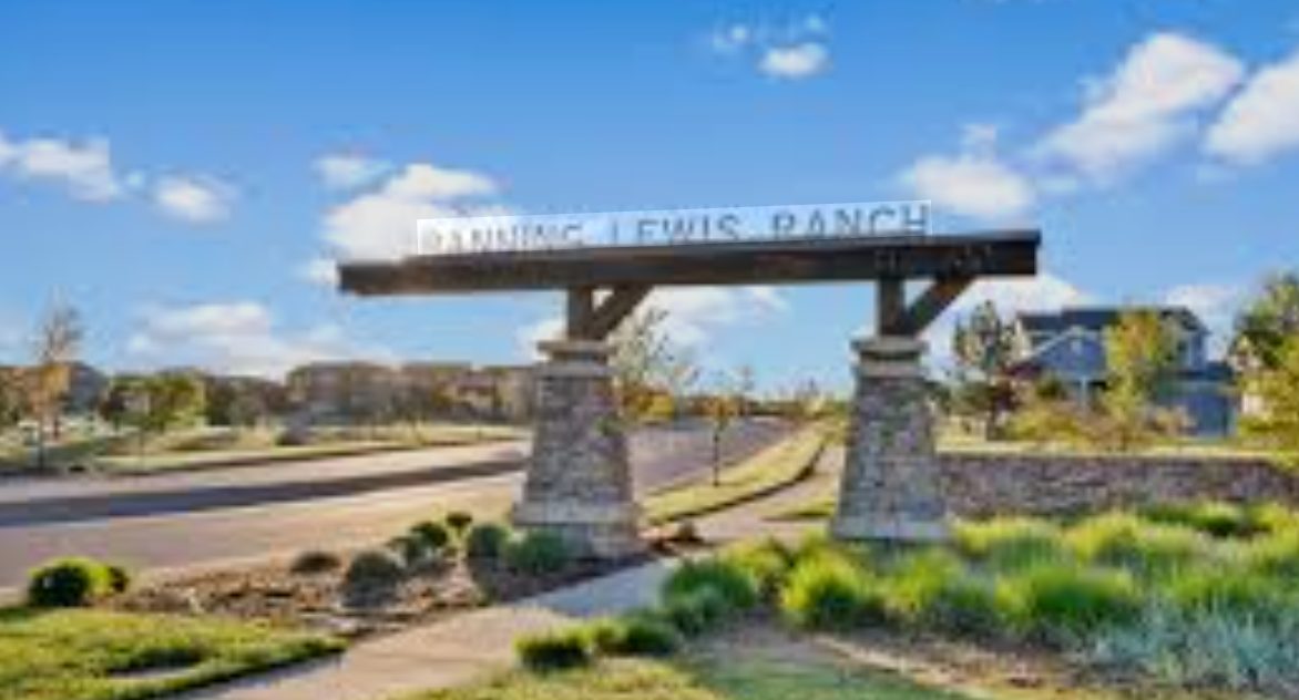Banning Lewis Ranch Houses for Sale — Modern Living with Resort-Style Amenities Banning Lewis Ranch sign