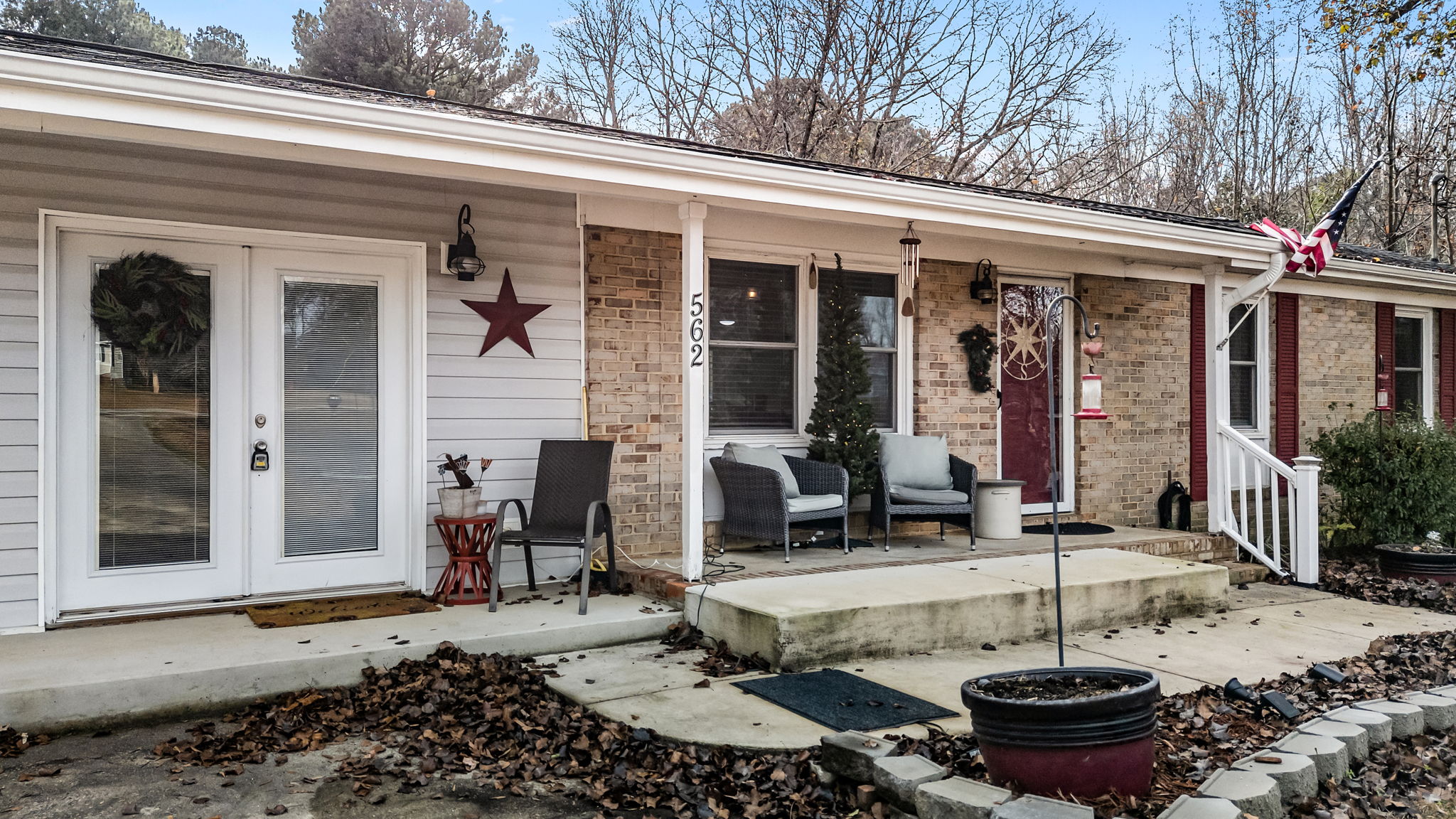 Move-In Ready Garner Ranch with Sunroom, New Deck, and Exceptional Garage/Workshop Space 3-web-or-mls-DJI_20251204110420_0526_D