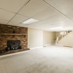 Fireplace in Basement