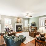 Living Area w/ Plantation Shutters