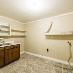 Sink and Laundry in Basement