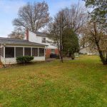 Back side exterior of home.