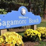 Sagamore Beach on Cape Cod Bay
