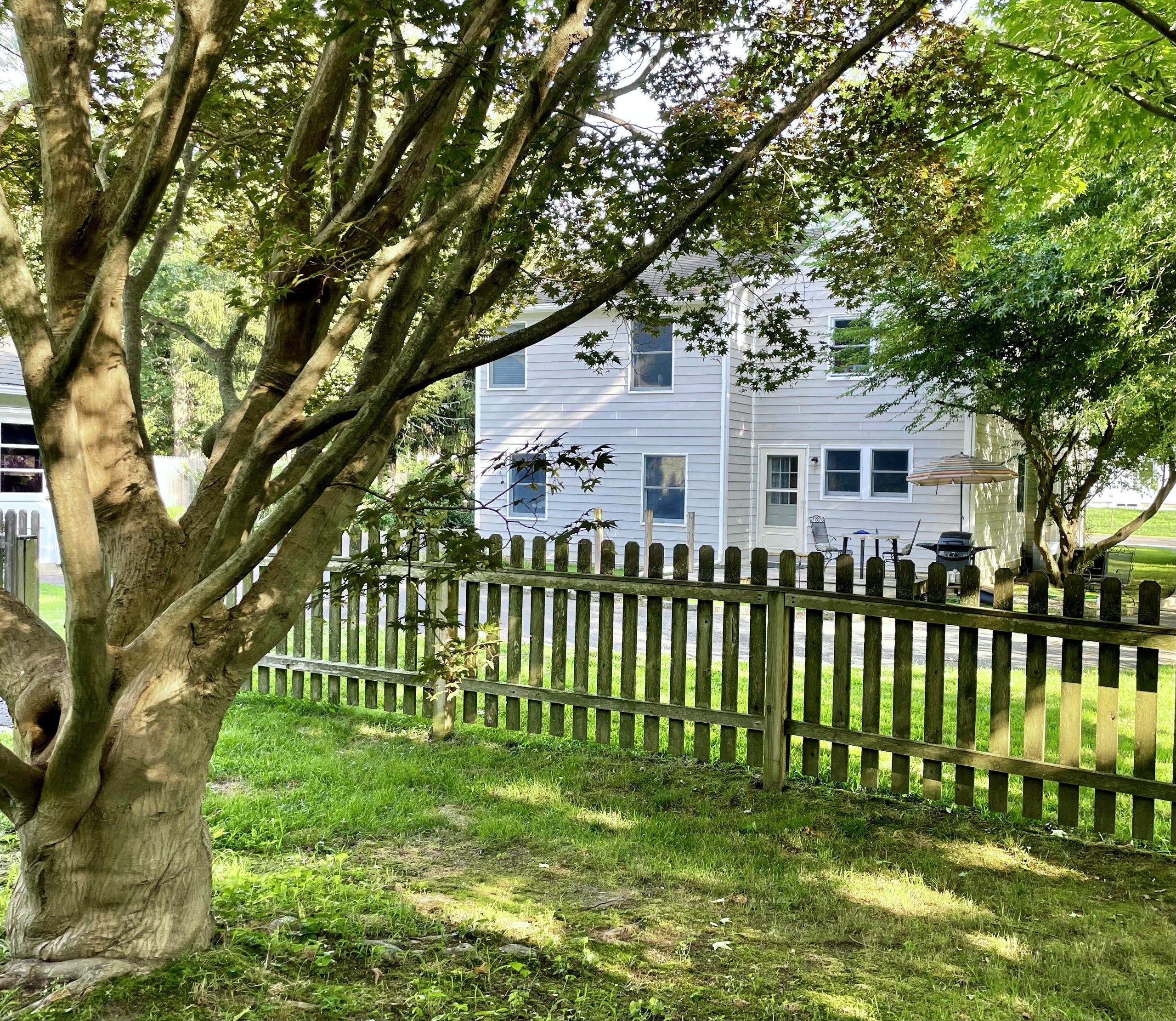 Fence and House