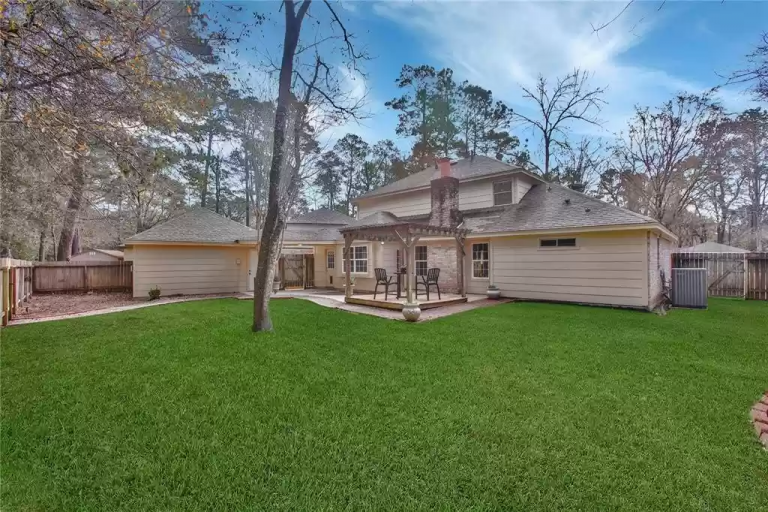 2406 Box Oak Place The Woodlands TX 77380 - Backyard 3