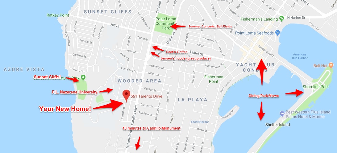 561 Tarento Dr, San Diego, CA 92106
