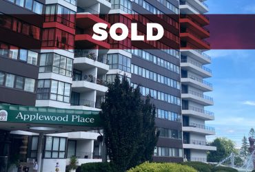 SOLD FIRM – 1333 BLOOR ST # 905 MISSISSAUGA, ON