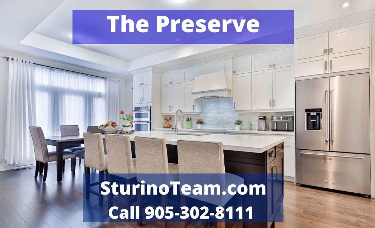 The Preserve SturinoTeam.com 905-302-8111