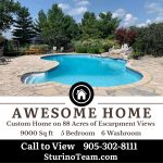 Luxury Estate on 88 Acres of Escarpment Views Sturino Team