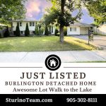 Burlington Detached Home Awesome Lot Sturino Team 905-302-8111