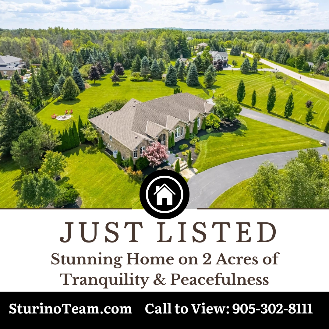 Luxury Home on 2 Acres Sturino Team 905-302-8111