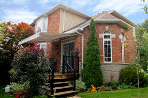 3 Stevenson Street Exterior View of End Unit Townhouse For Sale in Ancaster Ontario Laura Doucette