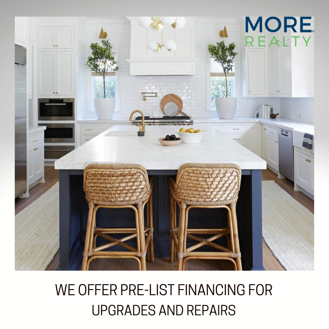 We offer preList financing on Upgrages and repairs