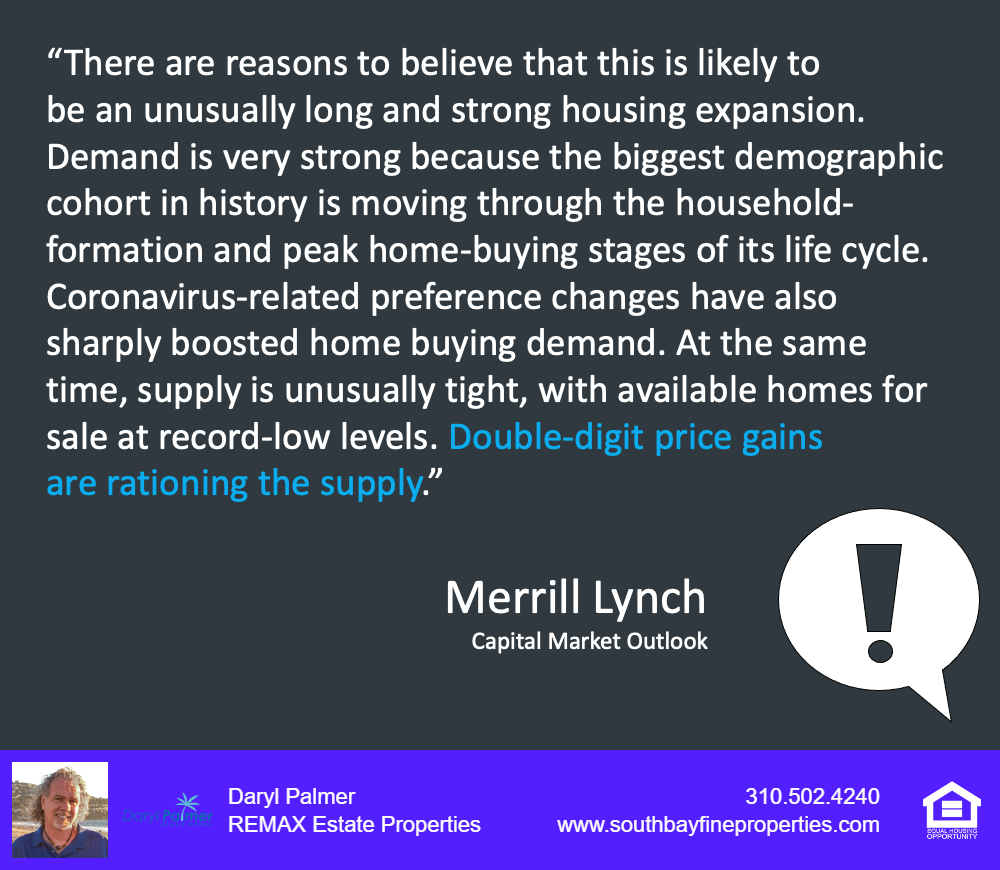 Market Conditions Merrill Lynch will the real estate market crash in 2021