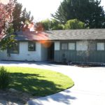 Single story ranch style home