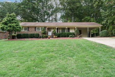 Brick Ranch on Half-acre