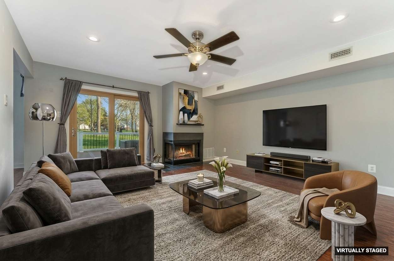 Staged Living Room