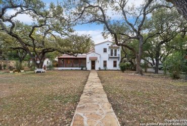 SOLD!!!  280 Tuxedo Avenue, Alamo Heights, TX 78209